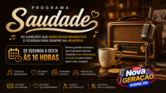 Programa: Saudade